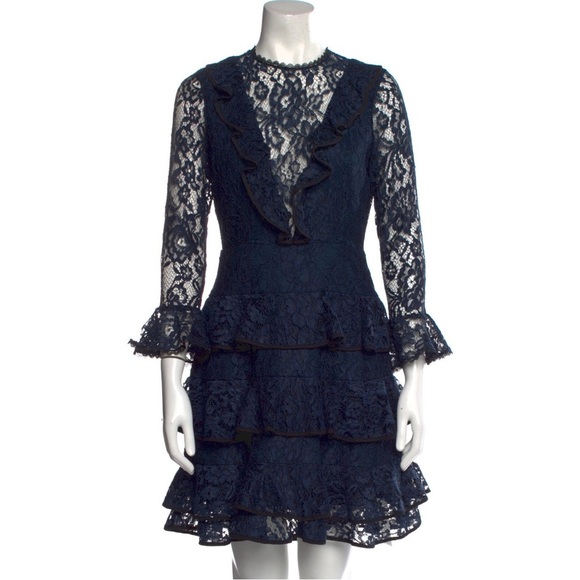 Alexis Dresses & Skirts - Alexis. Lace Pattern Mini Dress. Size XS